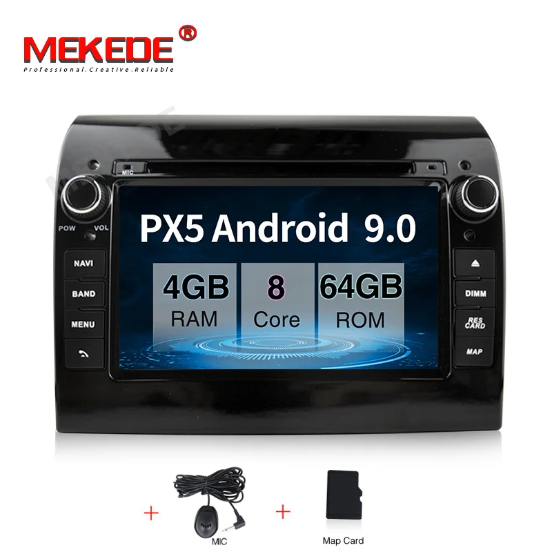 64G " Android7.1 Авто Радио автомобильный dvd-плеер gps навигация Мультимедиа Стерео для Fiat Ducato 2008- CITROEN Jumper PEUGEOT Boxer - Цвет: 64G