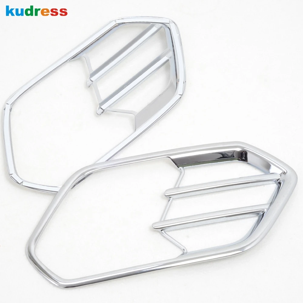 2 шт. хромированные передние противотуманные фасветильник для Ford Kuga Escape 2017 2018 2019