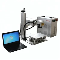fiber laser marking machine for printing circuit board mobile phone shell fiber laser engraver for gold sliver