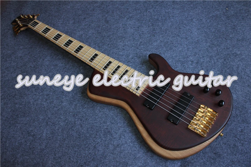 Пользовательские 6 струны электрогитары гитарный клен гриф бас струн DIY Гитарный