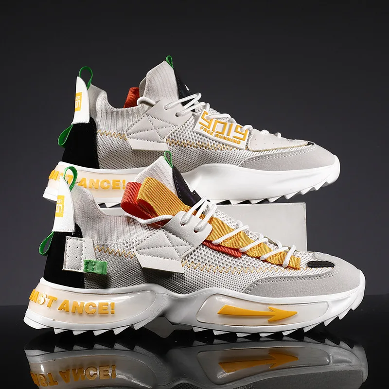 Men Shoes Sneakers Lightweight Running Shoes Casual Trainers Race Shoe Athletic Sport Fitness Walking Shoe Zapatillas De Deporte