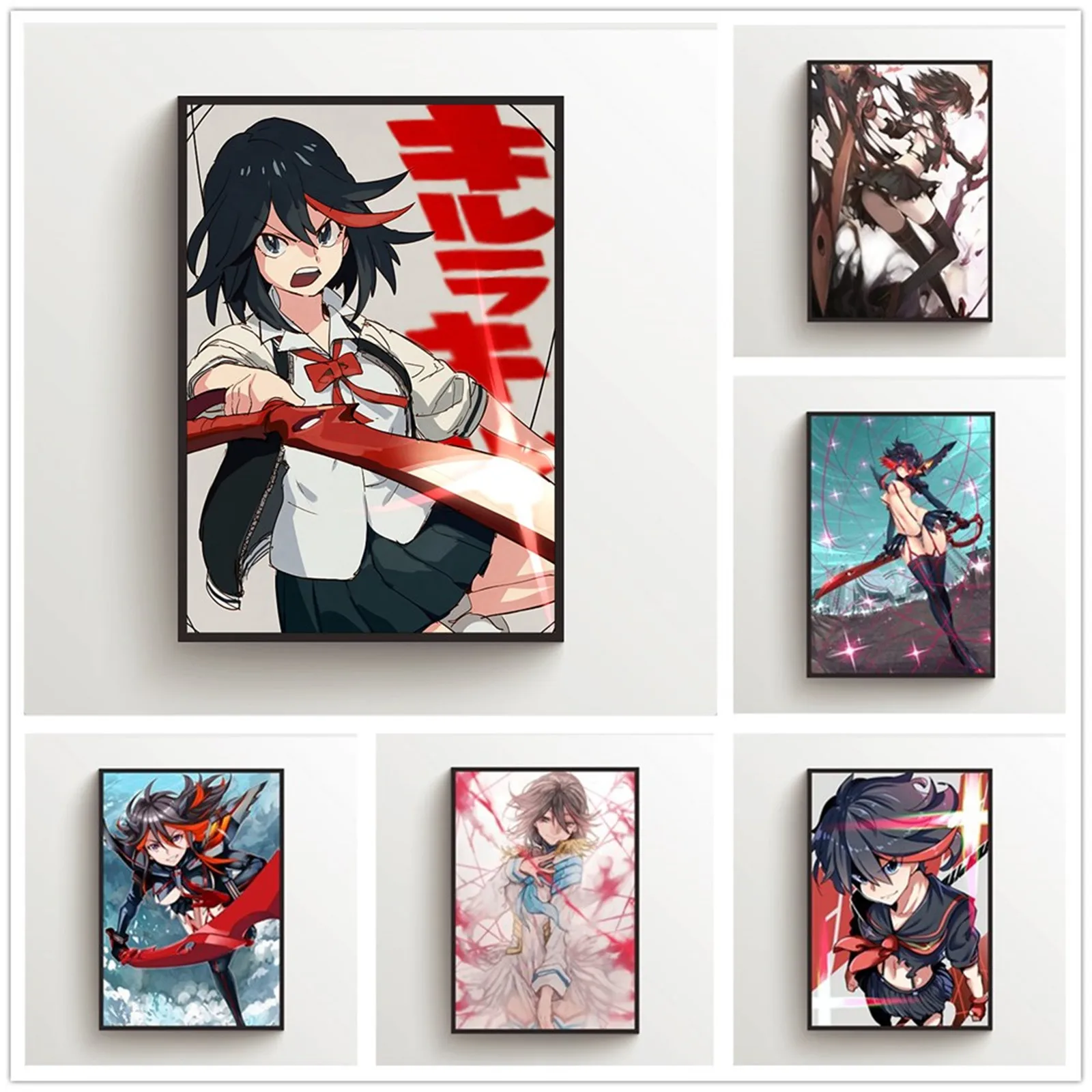 

Kill La Kill Matoi Ryuuko Polypropylene Poster Picture Bar Shop Door Wall Decor