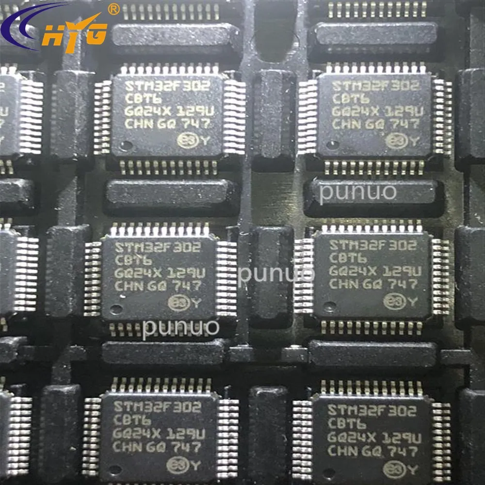Оригинальный аутентичный STM32F302C8T6 Инкапсуляция LQFP48 MCU 32-битный + FPU