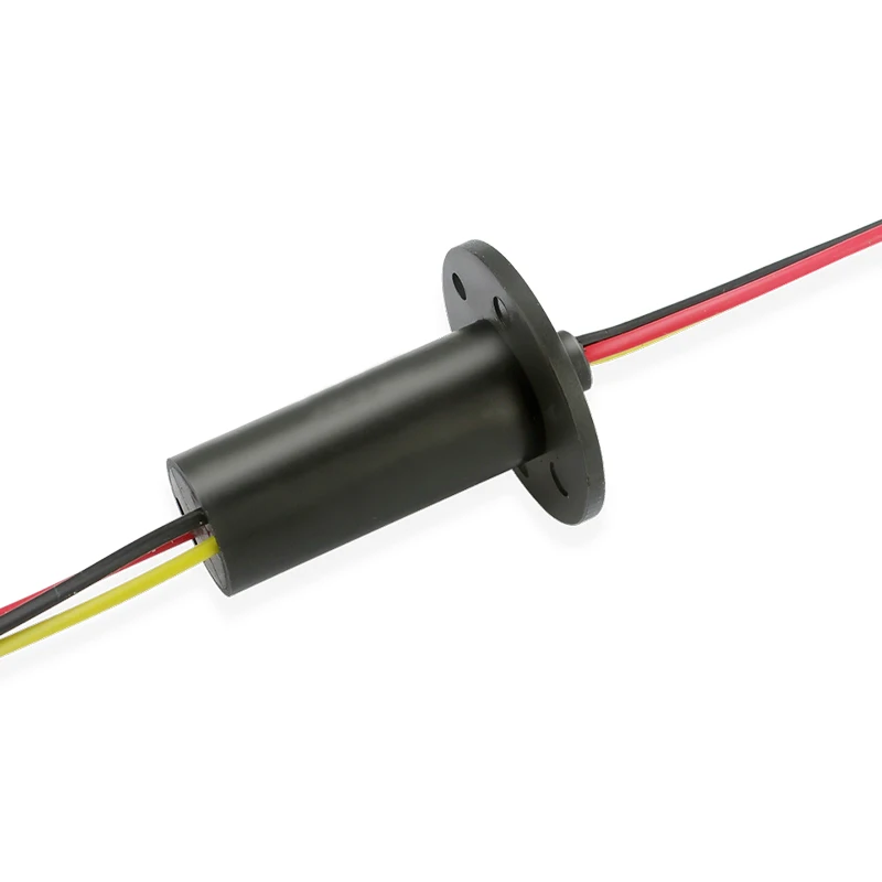 

Dia.15.5mm 3CH 10A Slip Ring Electric Brush Conductive Slipring 360 Degree Unlimit Rotating Connector for Amusement Equipment