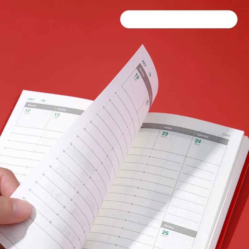 

Notebooks and Journals Kawaii Agenda 2021 Planner Organizer A6 Weekly Monthly Diary Office Korean Travel Pocket Handbook