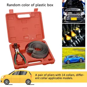 Универсальные Плоскогубцы для снятия зажимов компрессора с 14 кольцами, инструмент для сборки двигателя, инструмент для установки цилиндров, Храповые плоскогубцы 62-140 мм