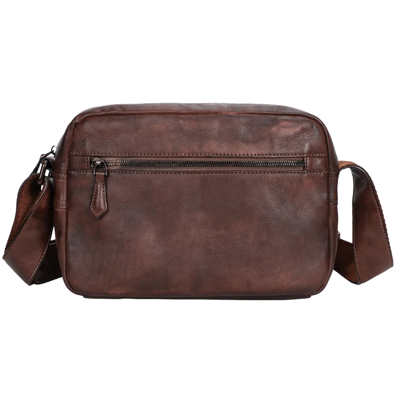 

Кожаная винтажная сумка для мужчин, сумка через плечо
