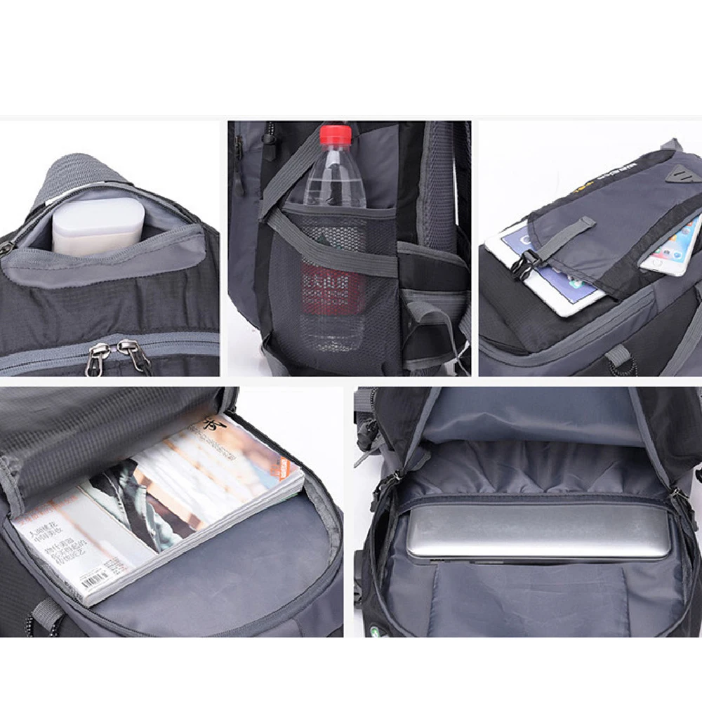 Наружная двойная сумка через плечо мужская дорожная с usb зарядкой вместительный