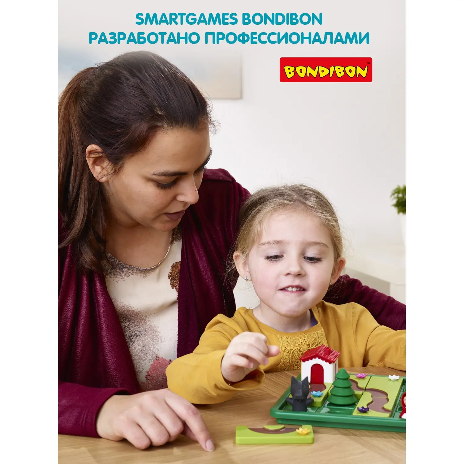 Логическая игра Bondibon Красная Шапочка и серый волк арт. SG 021 RU. |
