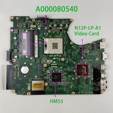 Зеленый цвет A000080540 DABLGDMB8D0 w N12P LP A1 GPU для Toshiba Satellite L750 L755 Ноутбук