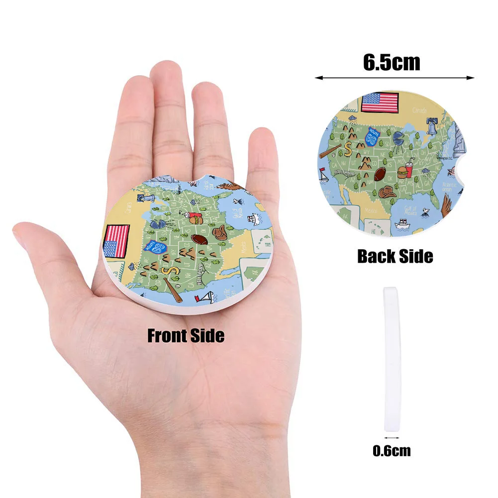 2/4/6 шт. подставка для чашки | Дом и сад