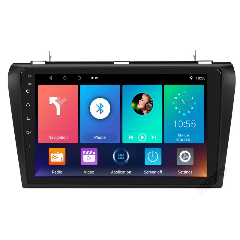 Автомобильный радиоприемник 2 ГБ + 32 Android 10 для Mazda 3 2004-2013 maxx axel Wifi автомобильный