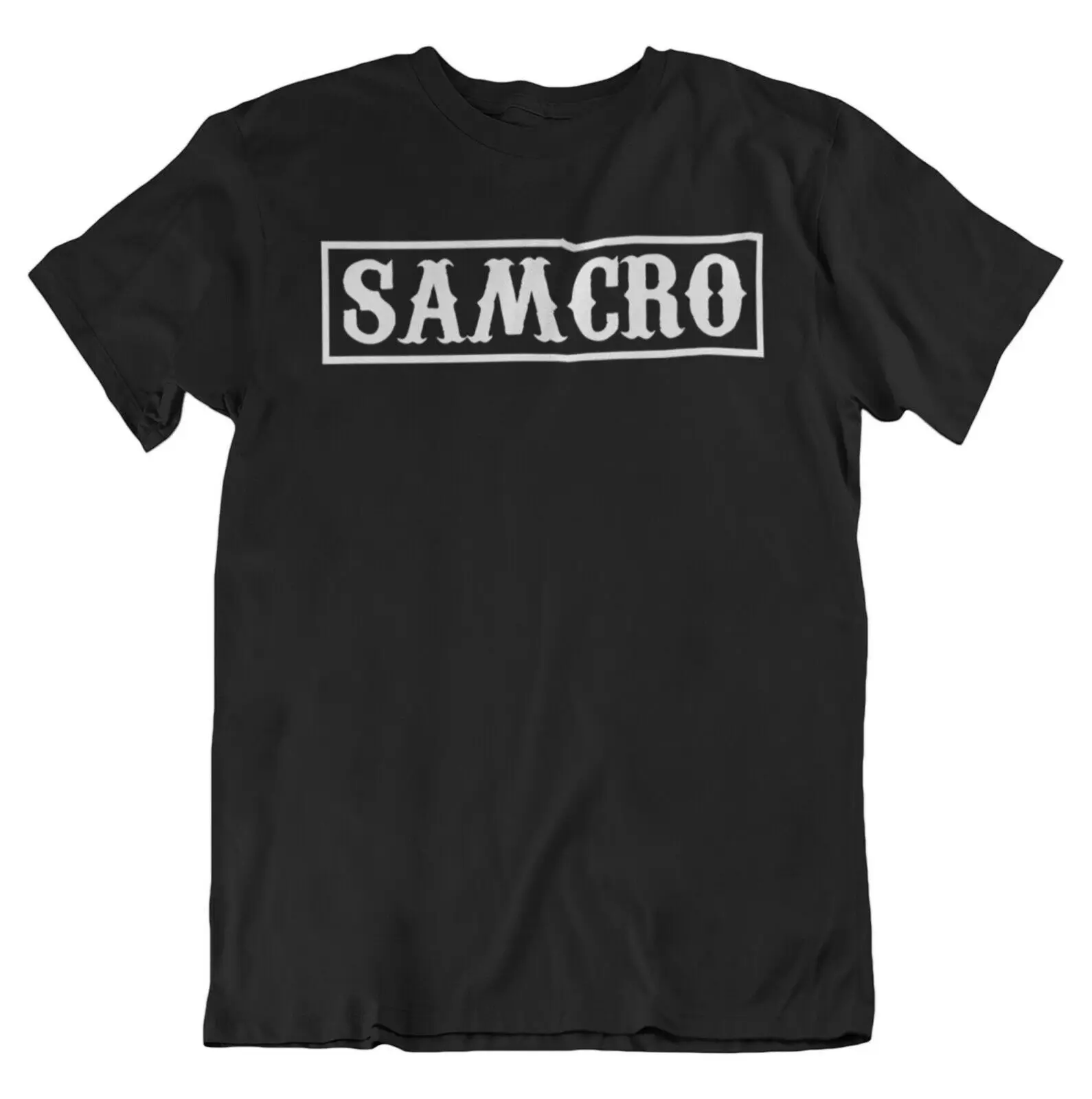 

SAMCRO BLOCK Sons Of Anarchy Inspired Men's T-Shirt Top Summer Fashion Streetwear Camiseta Masculina 100% Cotton T shirt