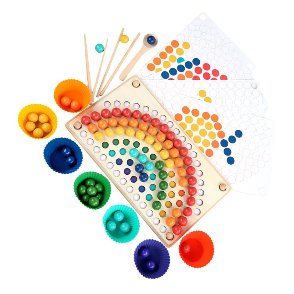 

1 Set of DIY Elimination Beads Toys Training Playthings Educational Toys