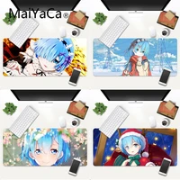 maiyaca personalized cool fashion re0 rem durable rubber mouse mat pad gaming mouse mat xl xxl 600x300mm for dota2 cs go