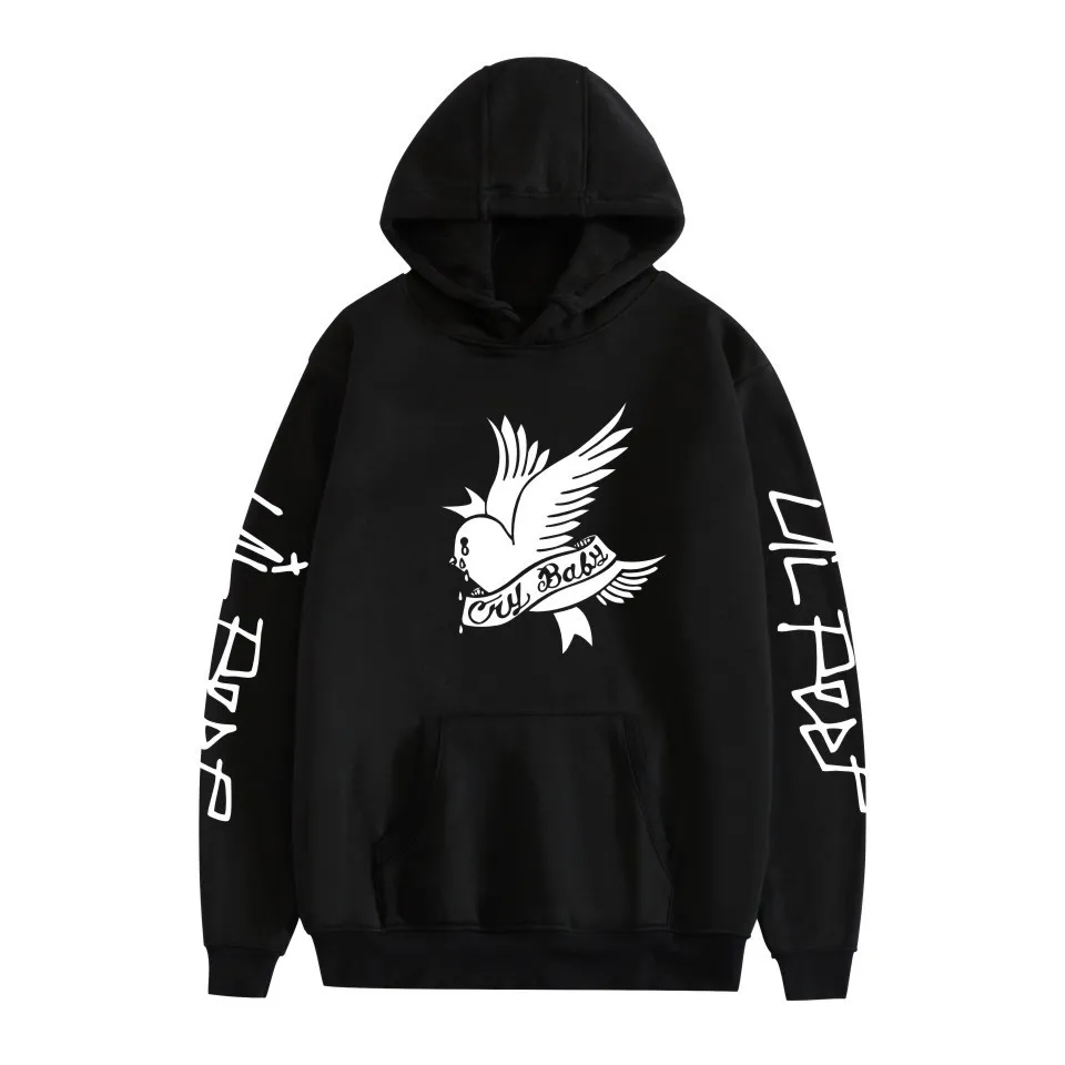 

European trendy brands Lil Peep Print Hoodies Streetwear Men Women Sweatshirt Oversized Hoodies Harajuku Hip Hop Clothing