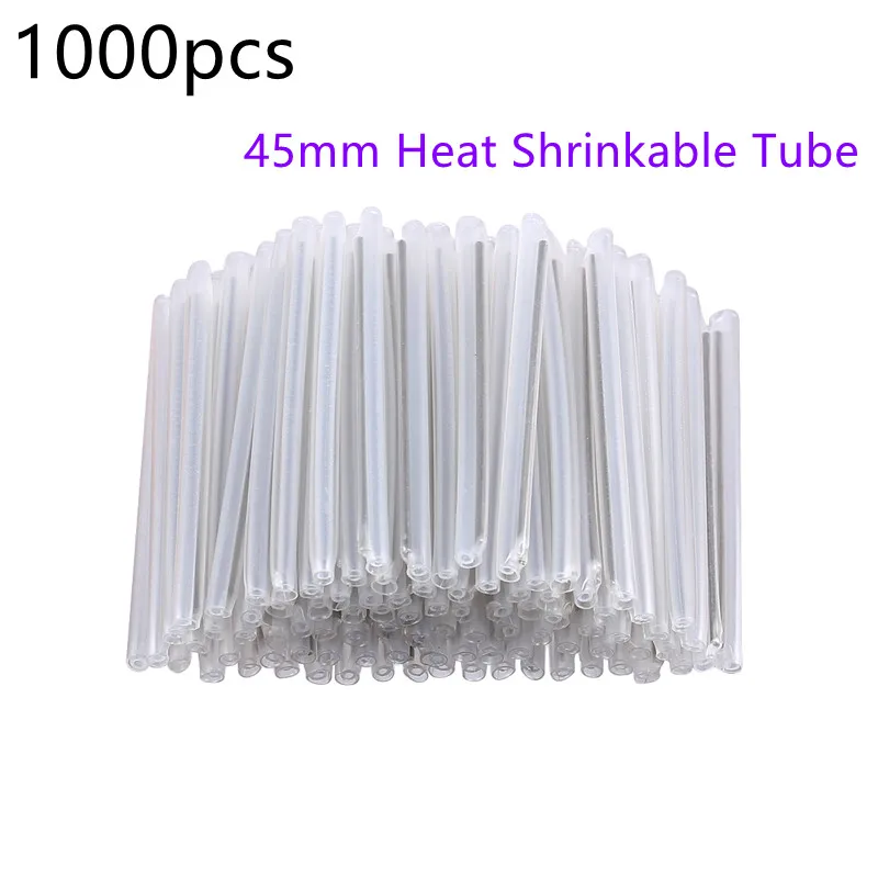 1000 шт./лот 45 мм защитные рукава для волоконного кабеля FTTH термоусадочные