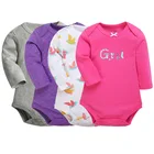 Yaoyao медведь Средства ухода за кожей костюм 4 шт.лот осень новорожденных хлопок Средства ухода за кожей ребенка с длинным рукавом Нижнее Бельё для девочек для мальчиков пижама для девочек одежда комбинезон