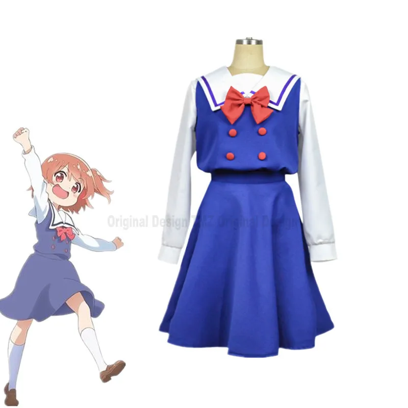 

Anime Wataten! An Angel Flew Down to Me All Members Cosplay Costume Women Girls Lolita Dress Halloween Costume Full Set