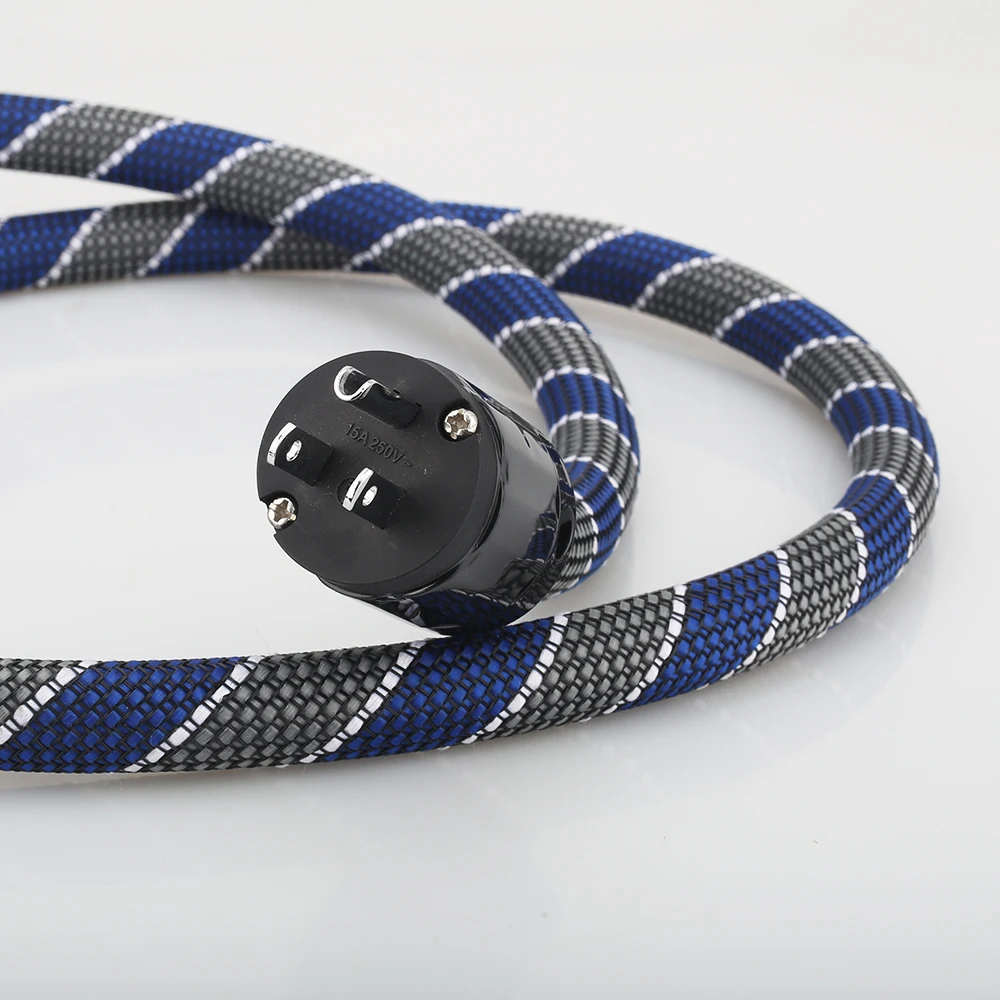 Аудиокраст P101+DW34 HI-End US сетевой кабель с 3-х контактной вилкой для аудиофильских CD-плееров, ламповых усилителей и наушников.