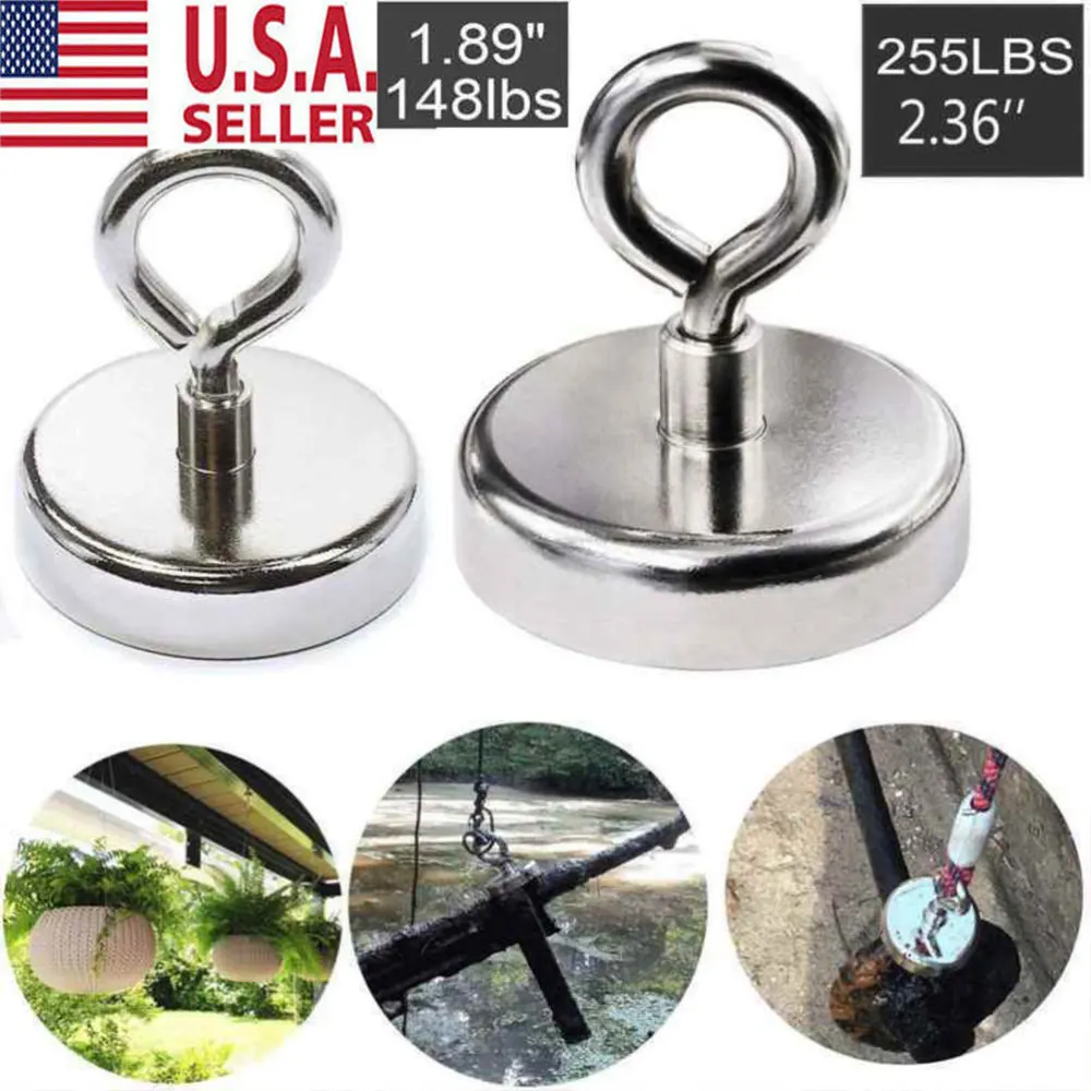 

Magnetic Hooks Super Strong Hook Holder Tool 120kg Suction Home Decor House Supplies