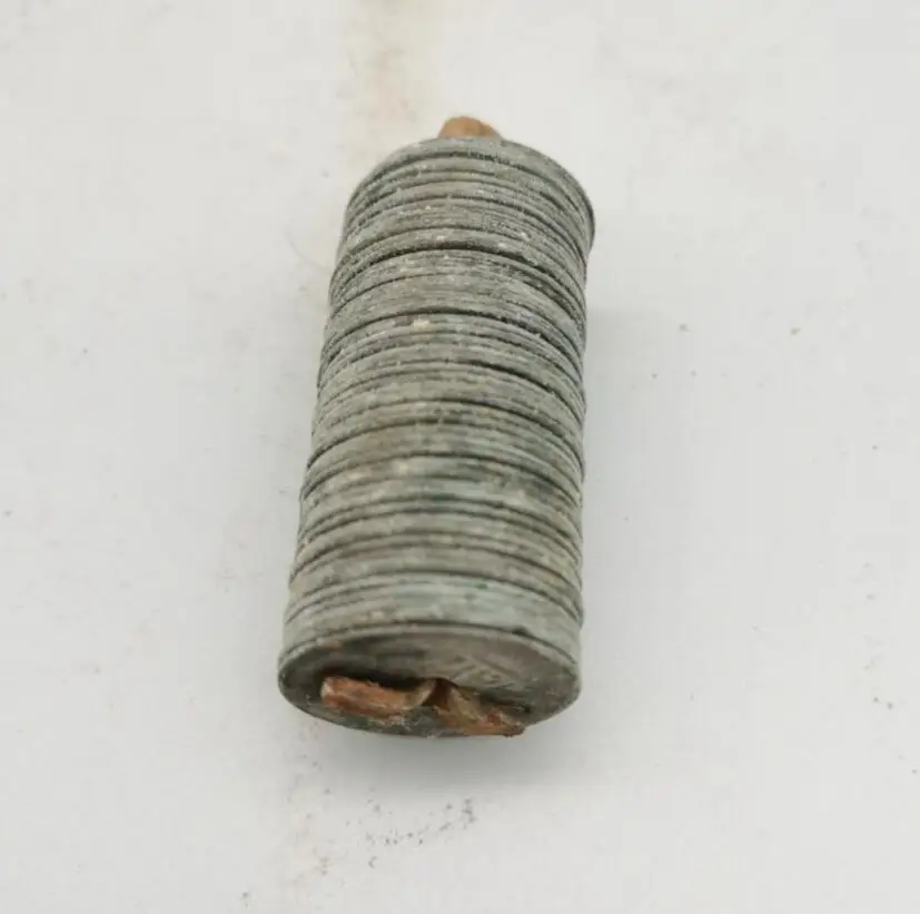 

Китайская латунная архаизированная подвесная статуя для денег