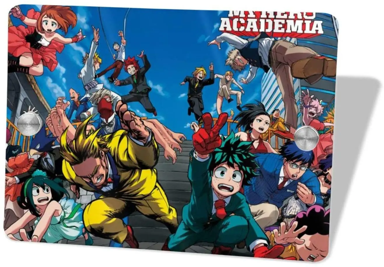 

My Hero Academia Home Metal Rectangle Waterproof Wall Mount Address Plaque House Number Sign,House Number Plaque Address Signs