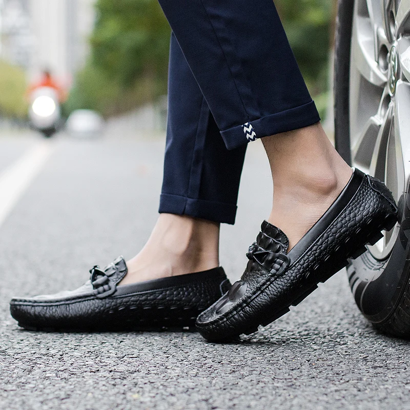 Мужские повседневные топ-сайдеры из натуральной кожи брендовые дизайнерские