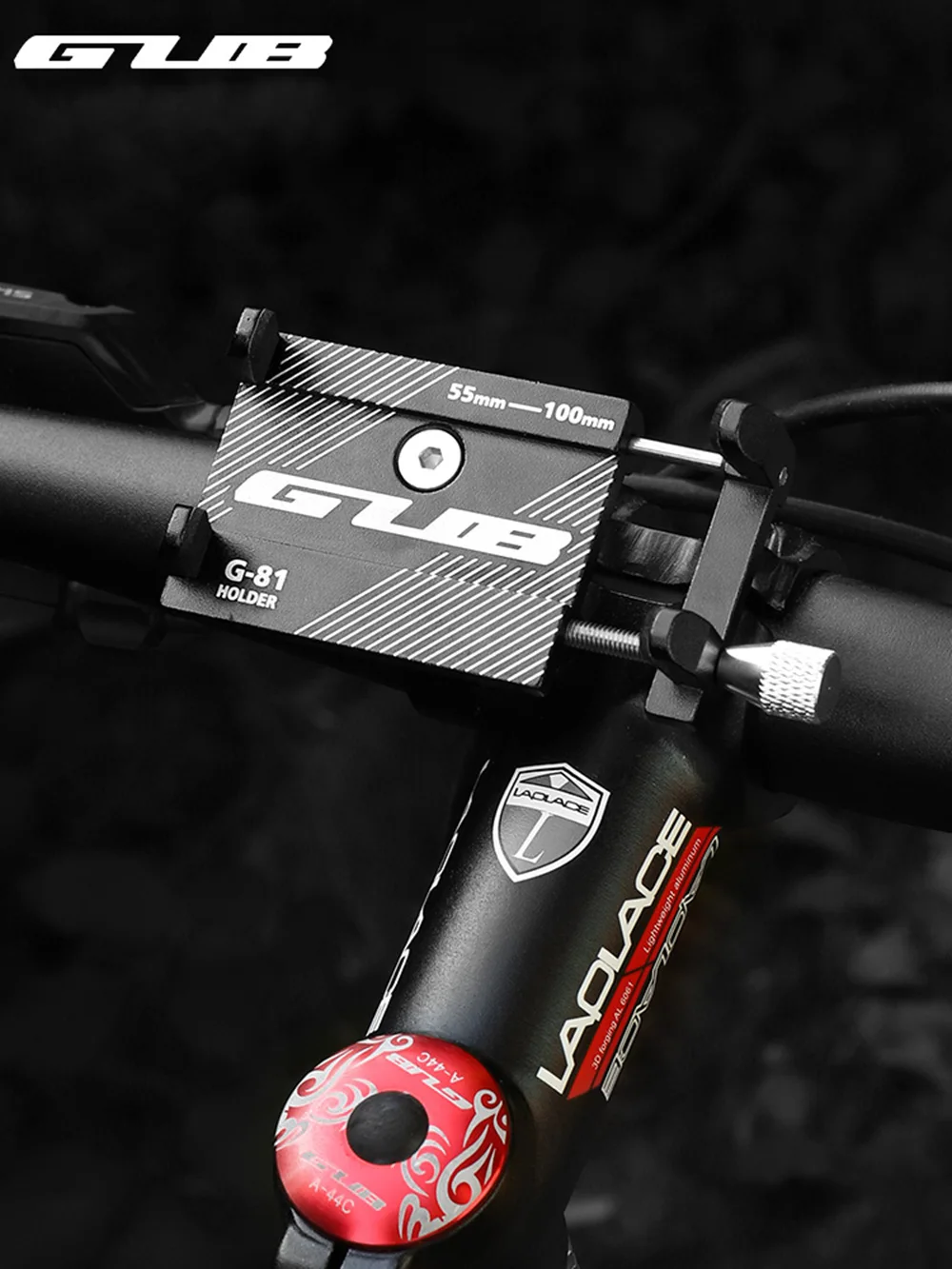 Гибкий держатель для телефона GUB Алюминиевая Подставка смартфона горного