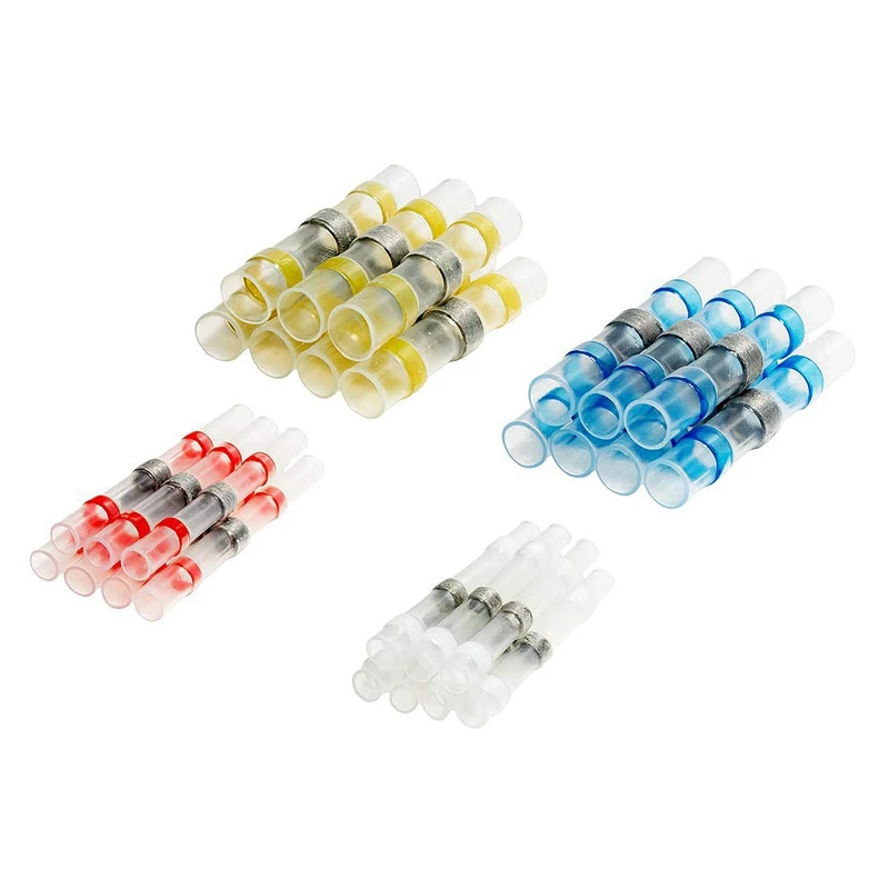 Комплект термоусадочных клемм для стыковой проволоки 50 шт. изолированные и