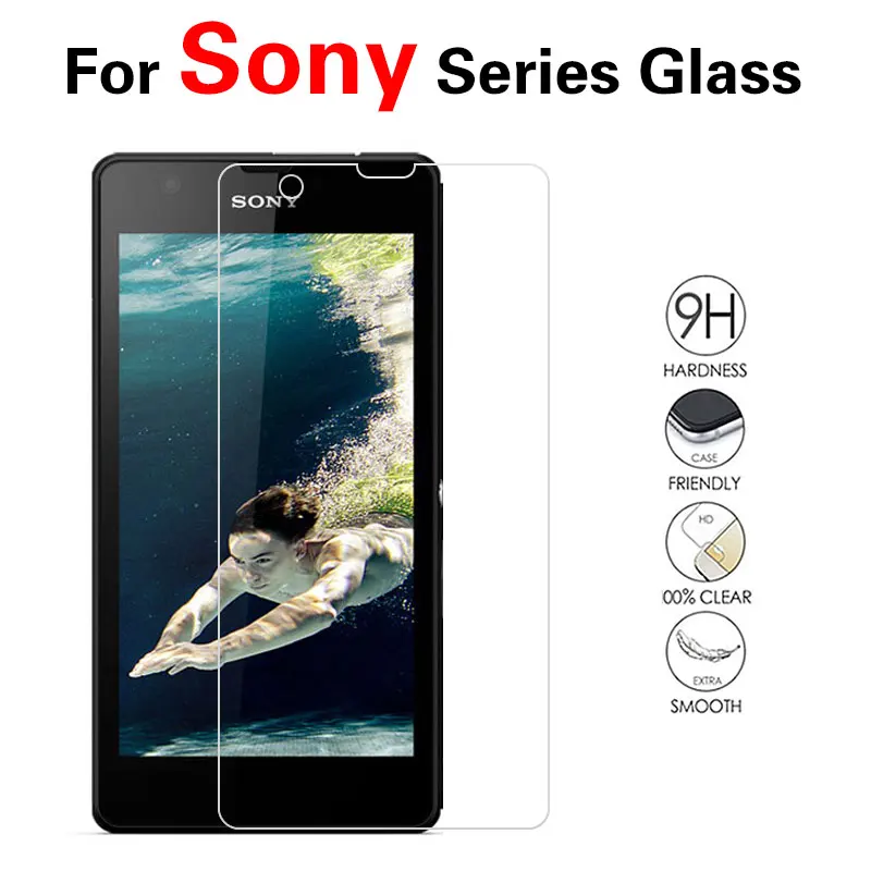

Защитная пленка из закаленного стекла для Sony T2 Ultra SP/M35H M36H LT26i LT25i Xzs Xz2 Xz1 Mini X Compact Xa Xa1