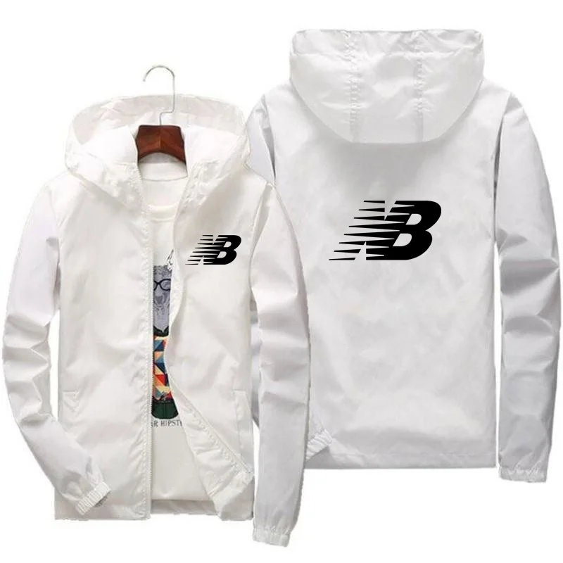 Мужская осенняя куртка Повседневная модная ветровка с принтом на весну и осень