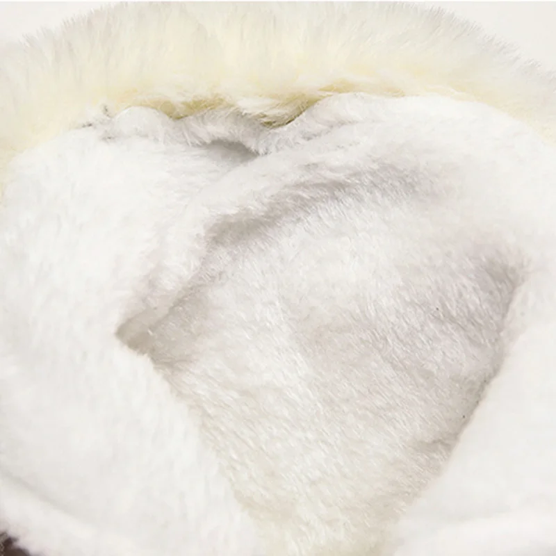 Rimocy/зимние ботинки женская теплая плюшевая обувь на платформе и высоком каблуке