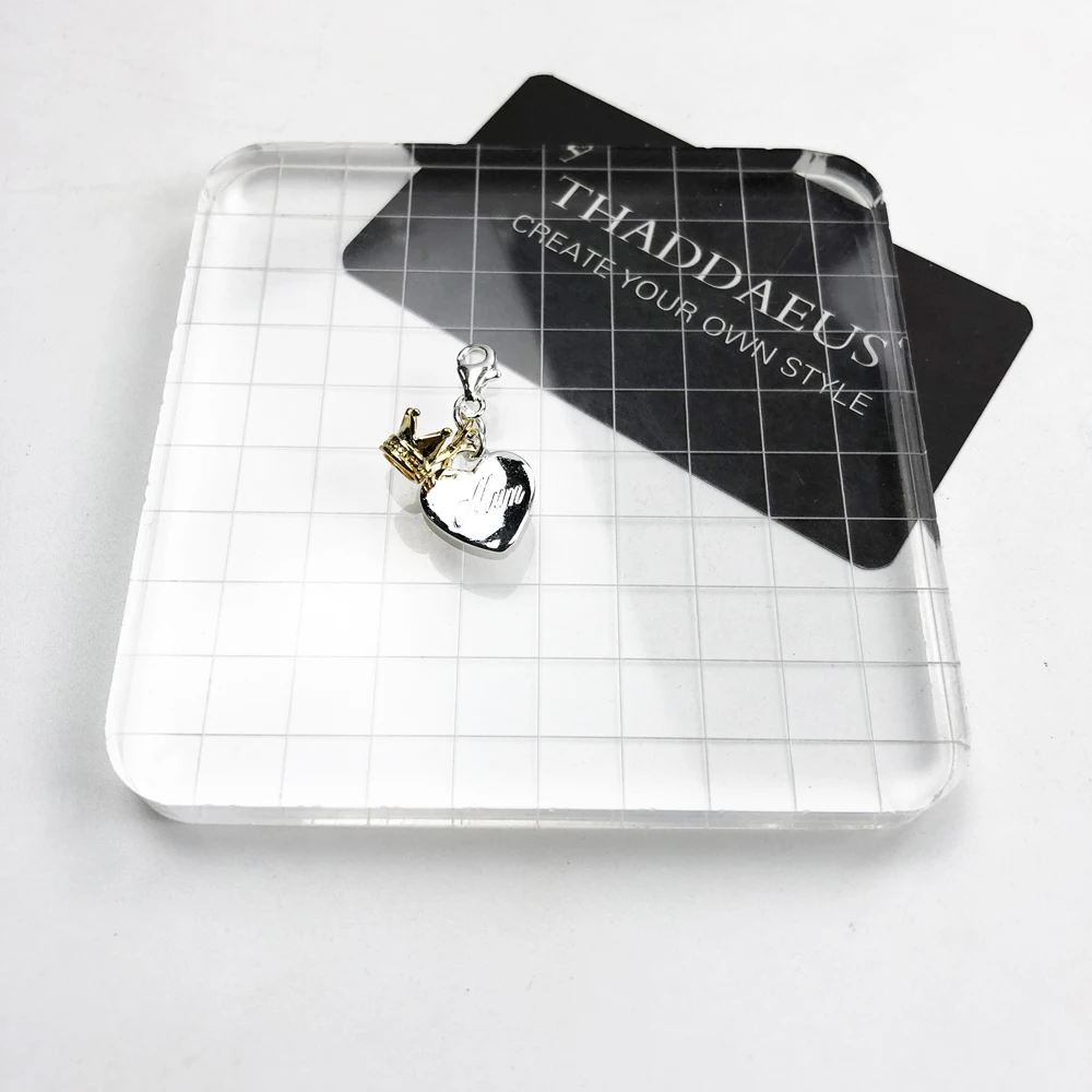 Подвеска в виде сердца для мамы с короной подвеска всех мам 925 пробы Серебряный