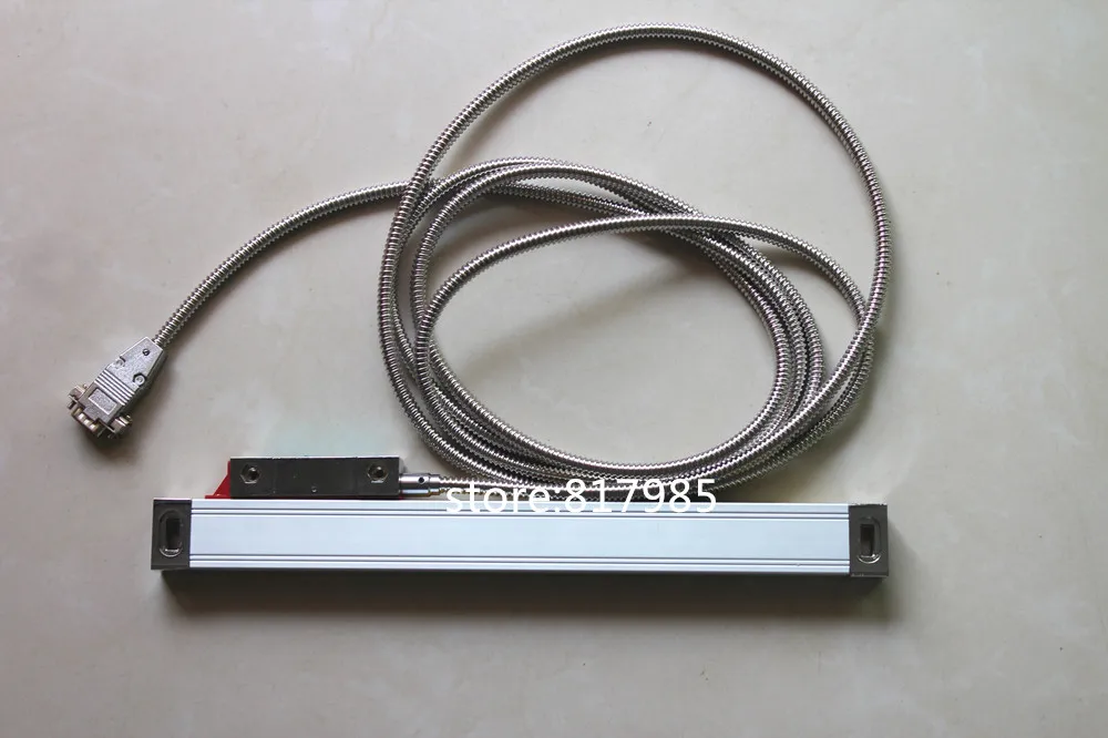 Лучшая цена 2 осевой цифровой индикатор DRO с точной линейной шкалой 70 1020 мм 5um