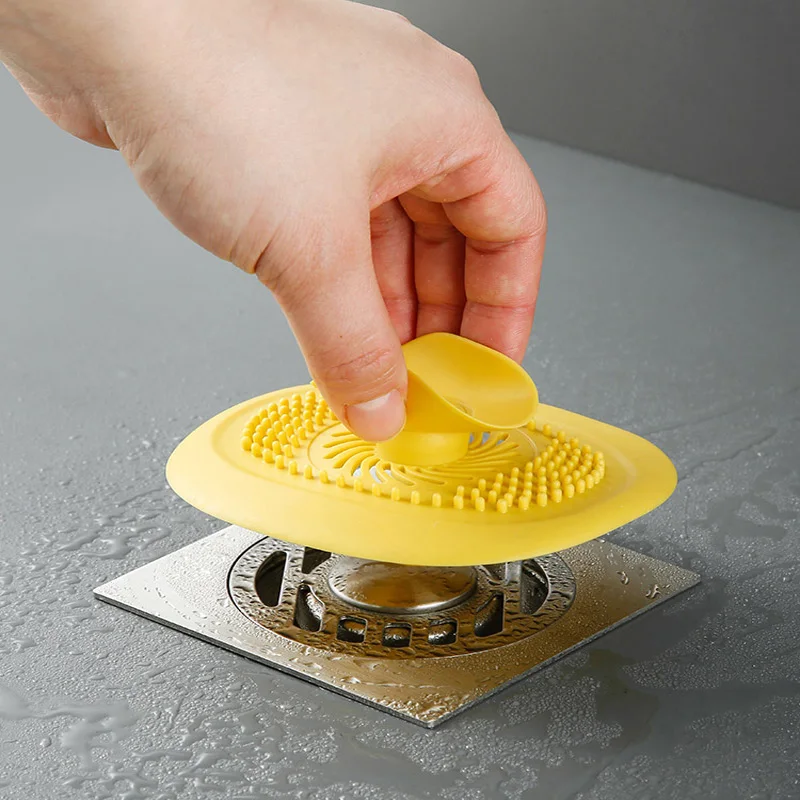 Tap&oacute;n de ba&ntilde;o con patr&oacute;n Irregular, filtro colador para fregadero, accesorio de cocina, env&iacute;o directo-3