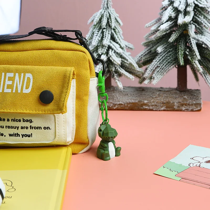 Чехол для ключей с мультяшными животными из смолы креативный металлический