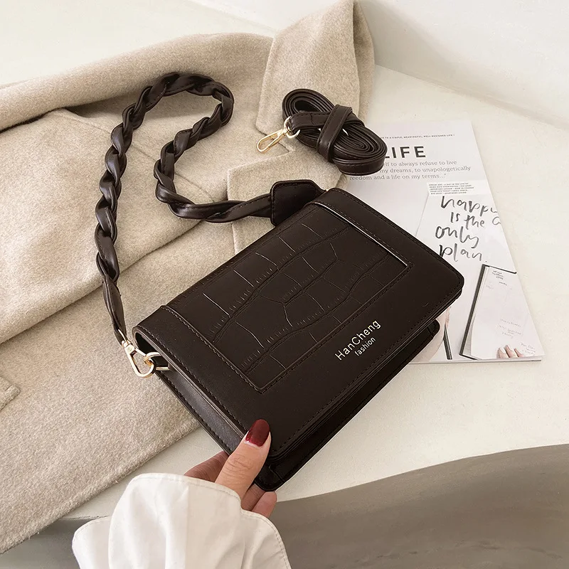 

Autumn and winter small bags women messenger bags 2021 new fashion ladies popular handbags all-match Western PU shoulder bag
