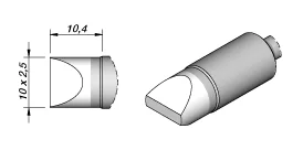 

Оригинальные наконечники для пайки JBC Φ для T470 handpiece