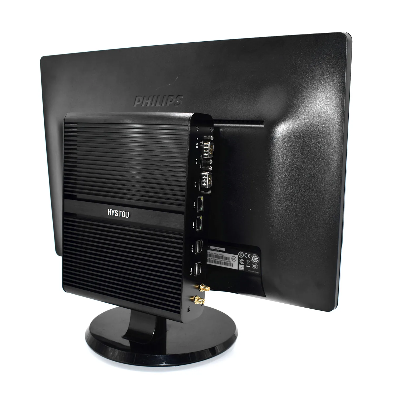 Мини ПК HYSTOU без вентилятора Intel NUC Windows 10 Pro Core i7 5500U|Мини ПК| |