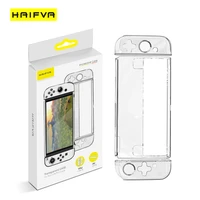 haifva protective case shell for nintendo switch oled hard tpu transparent protector case for nintend oled game accessories