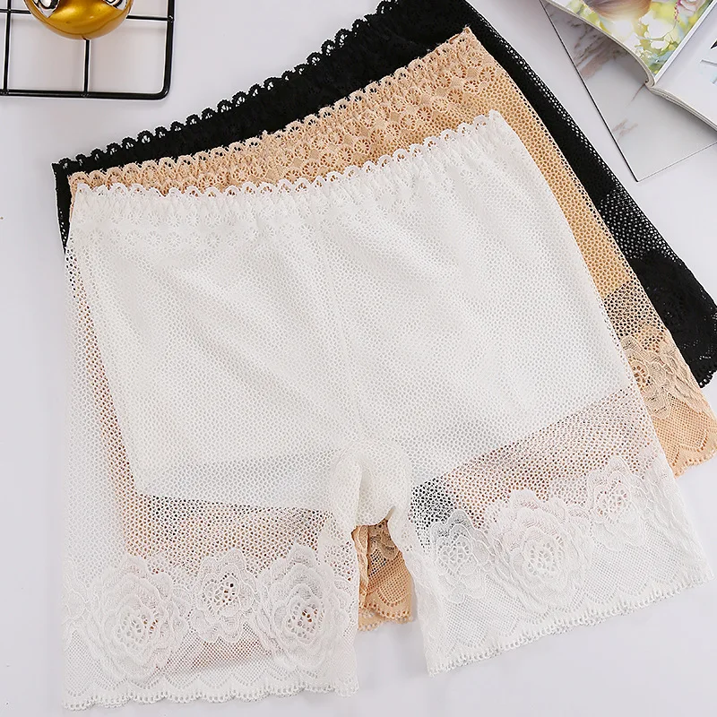 Безопасные короткие штаны нижнее белье высокое качество эластичные женские