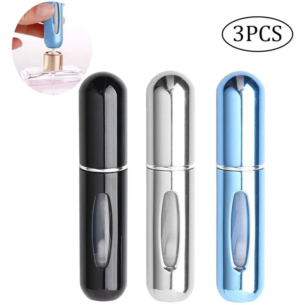 

Mini Portable Refillable Perfume Atomizer Bottle Self-pumping Recirculating And Refillable Spray Bottle Durable and leak-proof