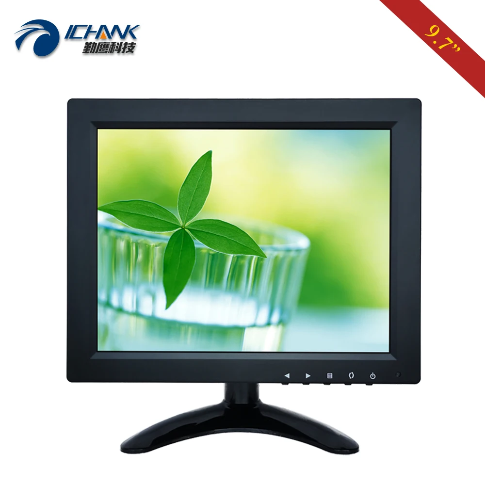 Встроенный динамик Full View IPS ЖК экран диагональю B097JN ABHUV/9 7 дюйма 1024x768 HDMI VGA BNC