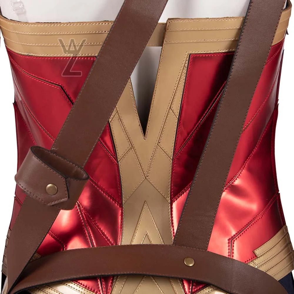 Хэллоуин сексуальный костюм Дианы принца Wonder Woman 1984 Косплей Карнавальный костюм супергероя наряды мини юбка полный комплект