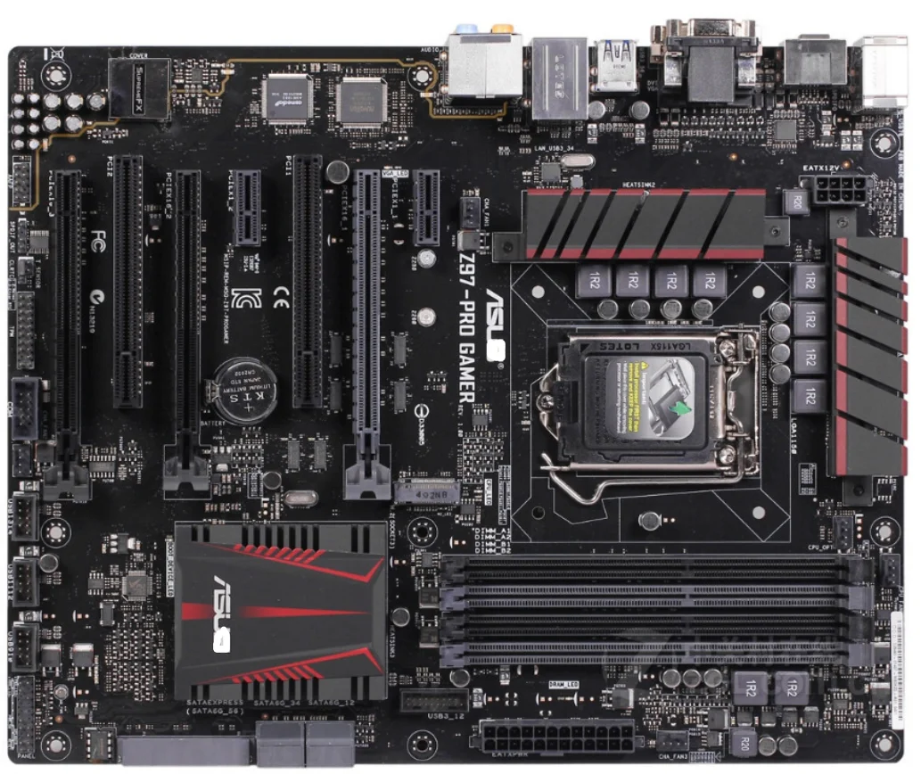 Оригинальная материнская плата Z97-PRO GAMER DDR3 LGA 1150 для I3 I5 I7 USB2.0 USB3.0 32 Гб Z97 десктопная