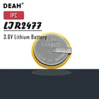 1 шт.лот DEAH LIR2477 2477 H горизонтальные сварочные аккумуляторы для ног 3,6 в аккумуляторная батарея с 2 паяльными контактами