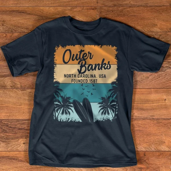 

Outer Banks Shirts Men Women Kids OBX North Carolina NC Gift T-Shirt