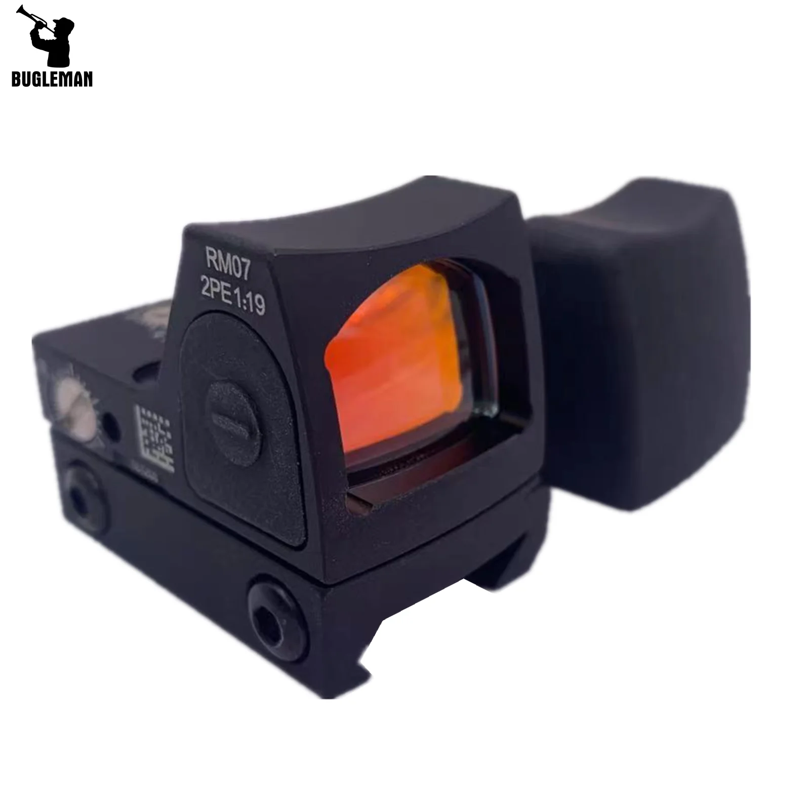 

Bugleman Mini RMR Red Dot Sight Collimator Rifle Reflex Sight Scope fit 20mm Weaver Rail For Real Weapon Airsoft Hunting Rifle