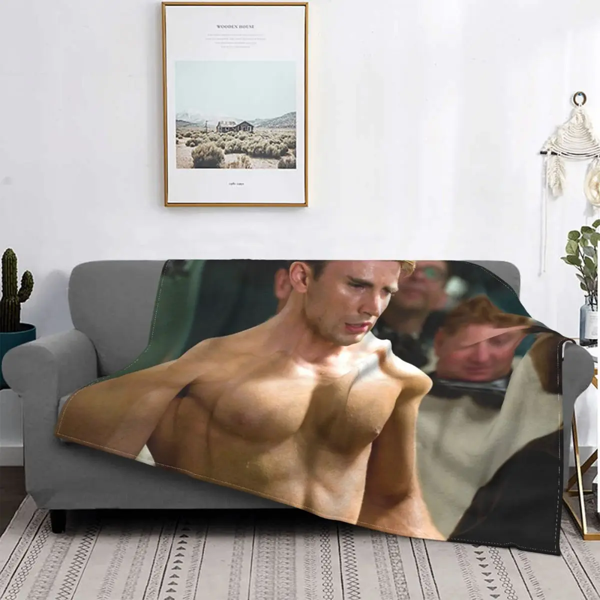 

Chris Evans Fan Art & Merch 3 Blanket Bedspread Bed Plaid Comforter Fluffy Plaid Picnic Blanket Blankets For Bed